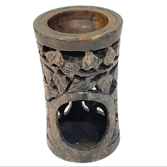 Yankee Candle Soapstone Column Tealight Wax Warmer House Scents